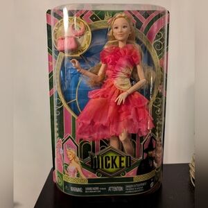 Wicked the Movie Glinda Party Dress Barbie Doll Ariana Grande *Rare Misprint*
